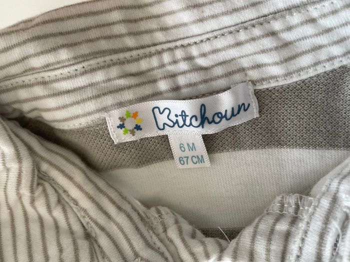 Polo gris kitchoun bébé - photo numéro 3
