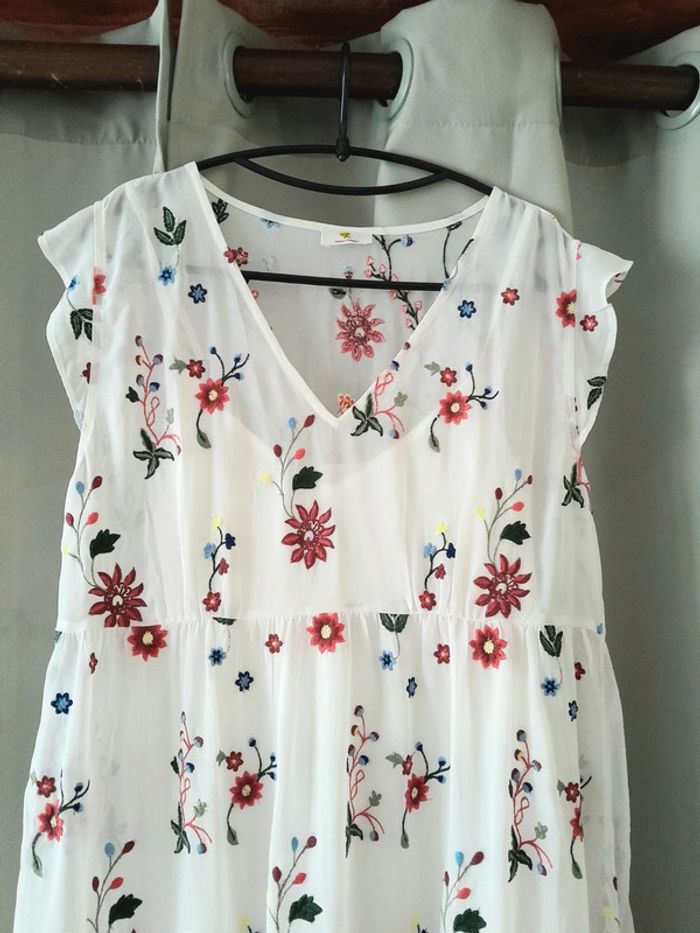 Robe longue fleurie t.40 - photo numéro 4