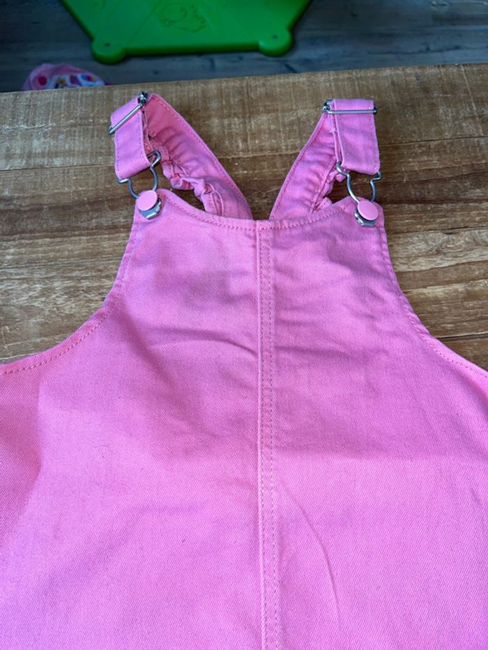 Salopette robe en denin - photo numéro 4