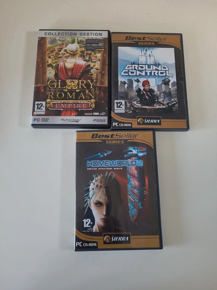 Jeux PC 12 lot ou a l'unité 1.50€ - photo numéro 1