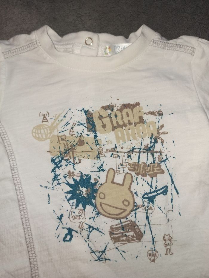 Tee shirt ML 3 mois - photo numéro 2