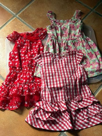 Lot de 3 robes