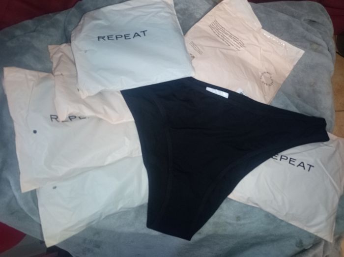 Lot 6 Culottes menstruelles neuves taille 50 5XL Repeat - photo numéro 2