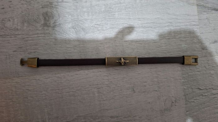 Lot de 6 bracelets vintage avec emblème national et aigle national pour homme 20cms