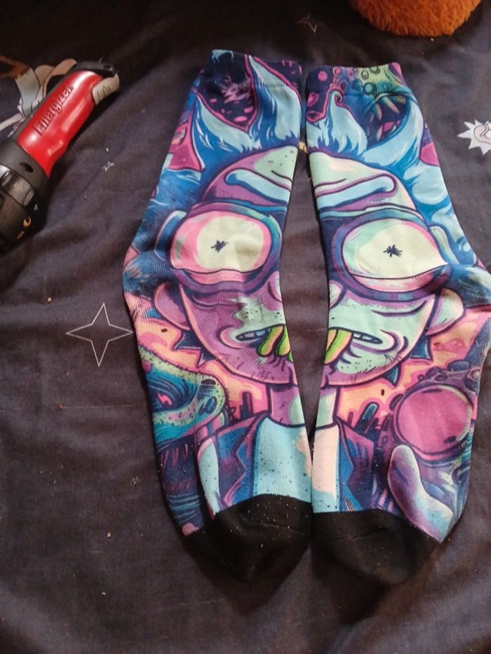 Chaussette rick et morty - photo numéro 3