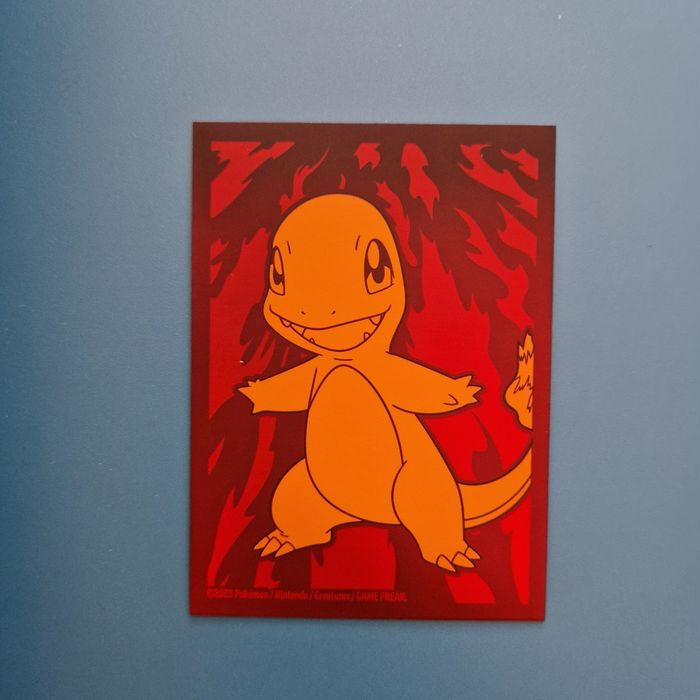 1 sleeve pokemon salameche etb
