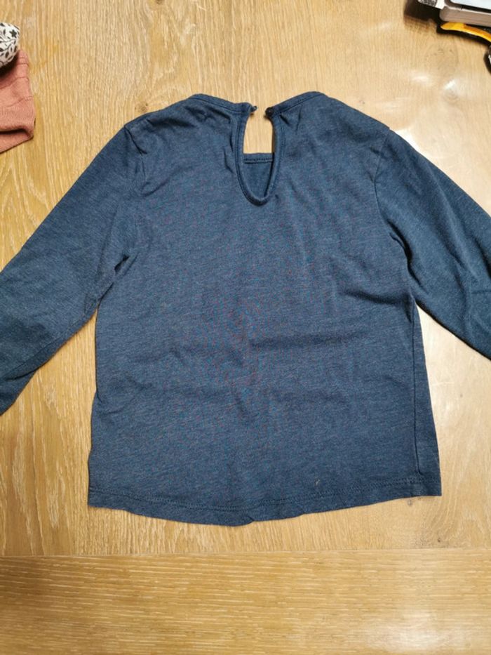 Tee-shirt manche longue 4ans kiabi - photo numéro 3