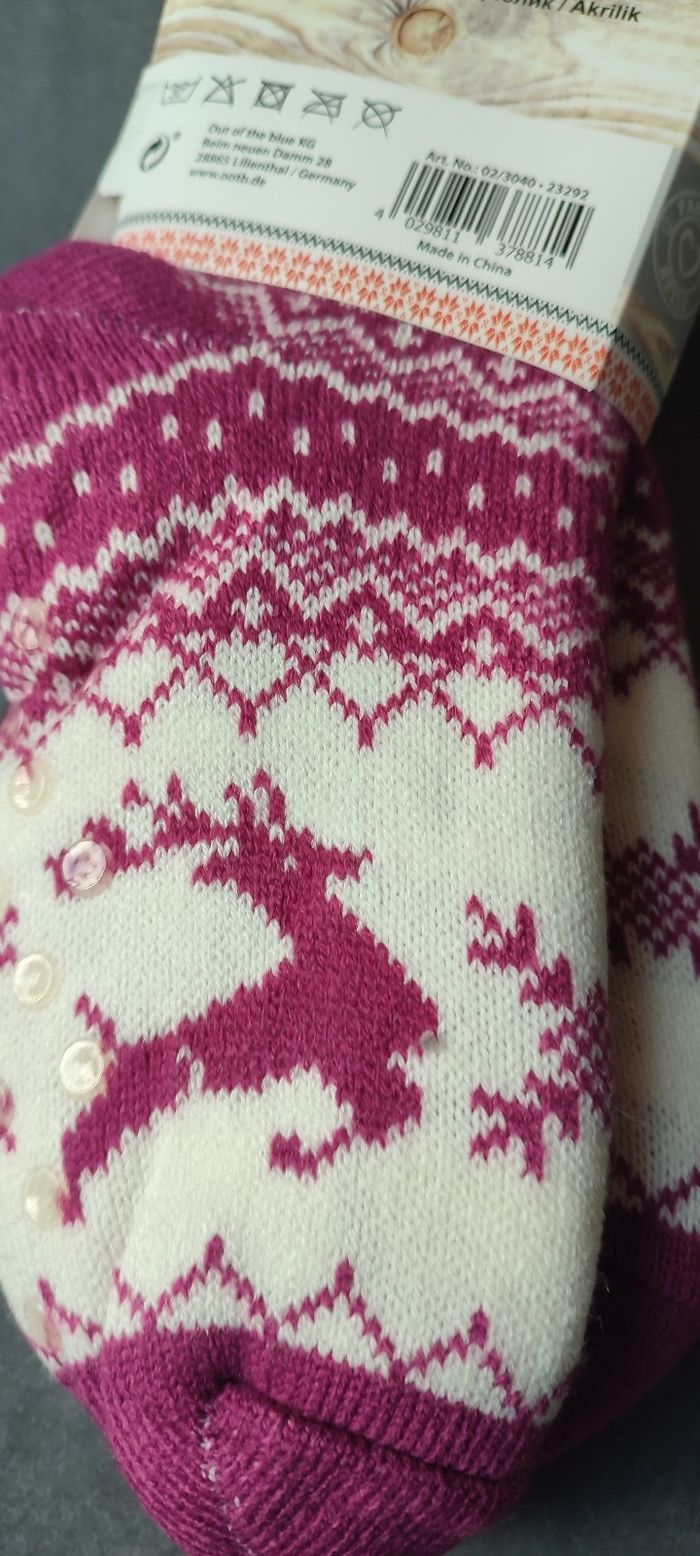 Chaussettes de Noël fourrees - photo numéro 4