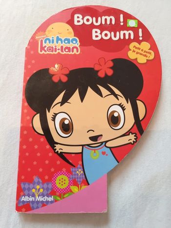 Livre cartonné Ni hao Kai Lan garçon ou fille