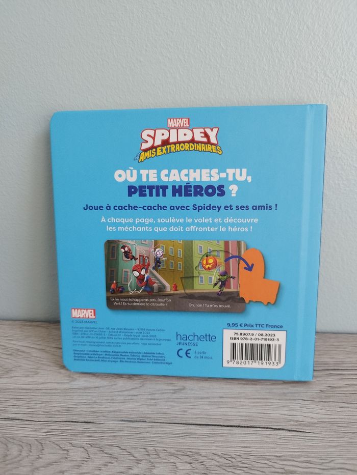 Livre à rabats Spidey où te caches-tu petit ? - photo numéro 2