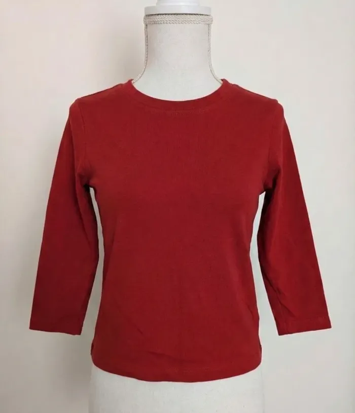 T-shirt Manches Longues Rouge - Orchestra - 2 Ans (92 cm) - 100% Coton