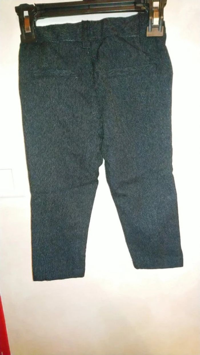 Joli pantalon habillé coupe droite Lulu Castagnette taille 18 mois - photo numéro 6
