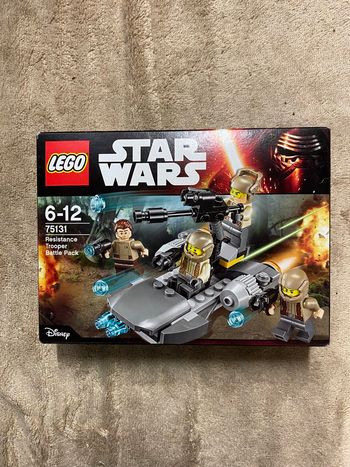 Lego star Wars 75131 pack de combat de la résistance neuf 