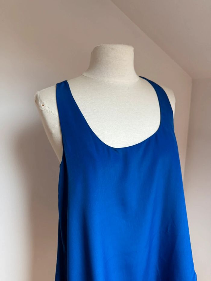 Superbe blouse tunique longue ou robe courte Mango 🌸 L 40 - photo numéro 2