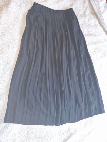 Jupe longue plissée S