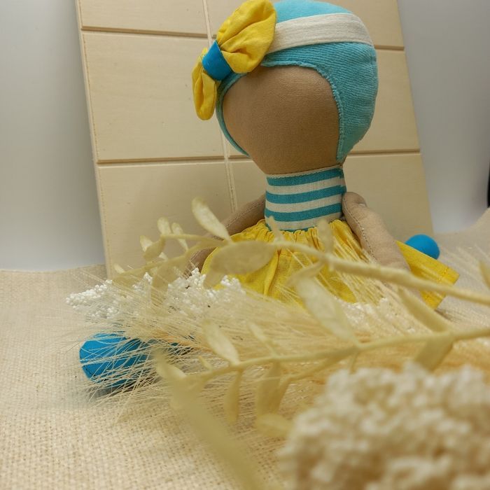 Poupée bio Unique  - Décoration de Chambre pour Petite Fille - Cadeau Idéal pour Anniversaire - photo numéro 9