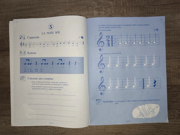 Méthode " La musique enchantée" de Sonya Veczan volume1 - photo numéro 3