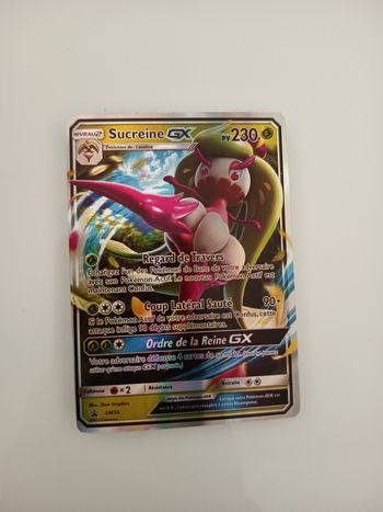 Carte pokémon Sucreine GX