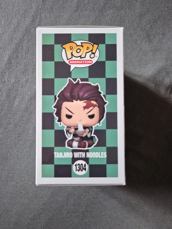 Funko Pop Tanjiro With noodles 1304 Demon Slayer - photo numéro 2