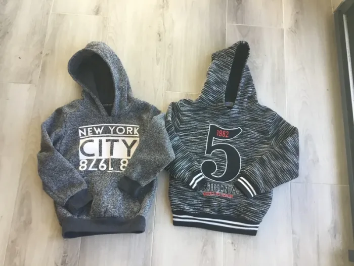 Lot sweats chauds garçon