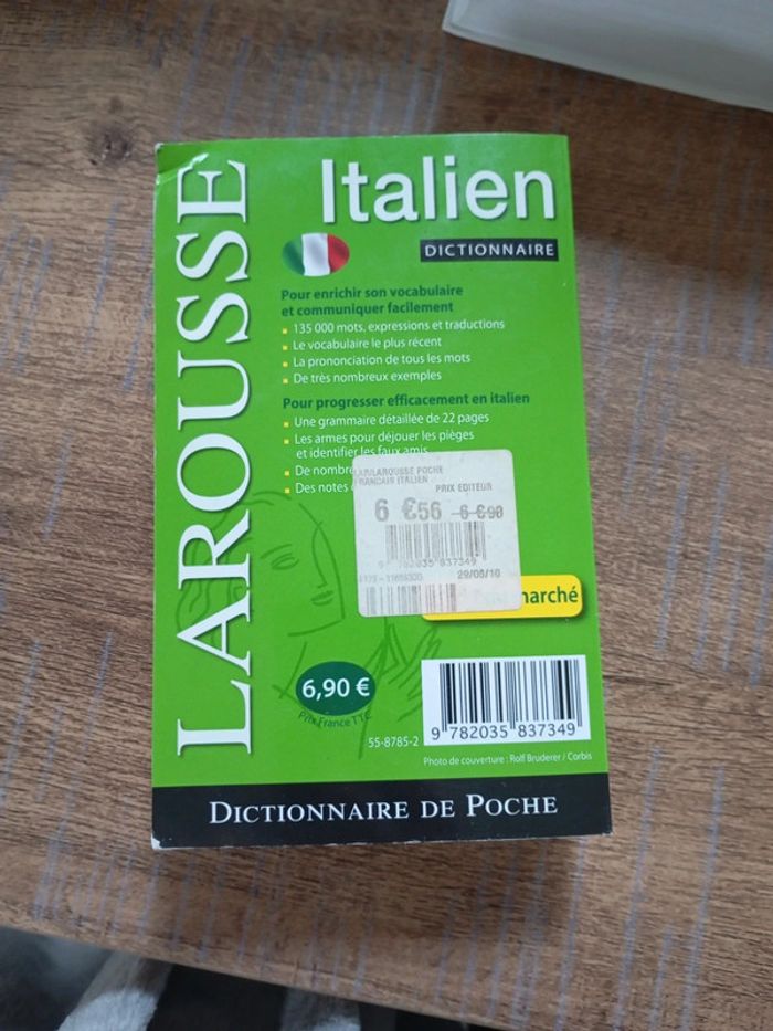 Dictionnaire italien - photo numéro 2