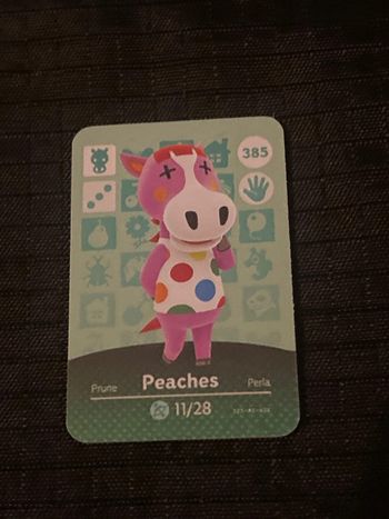 mini carte amiibo peaches