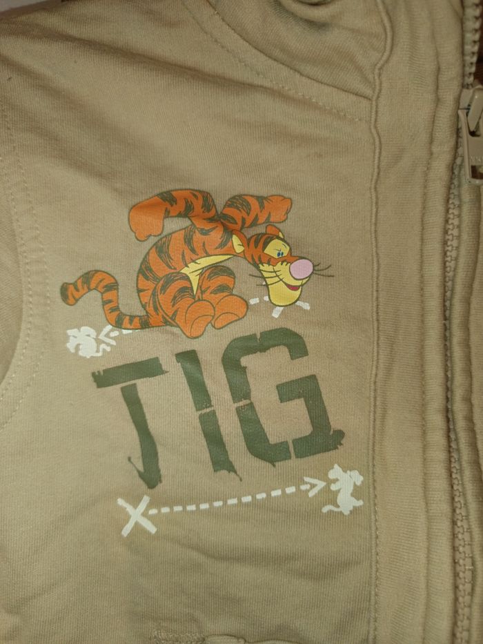 Gilet zippé Tigrou - photo numéro 2