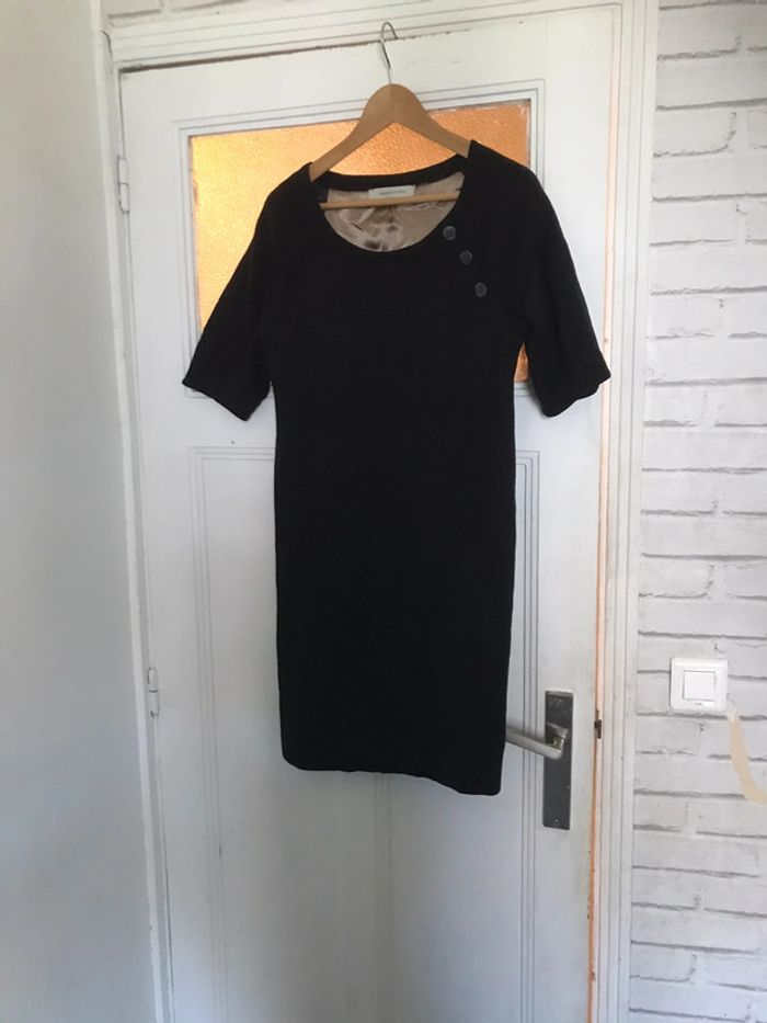 Robe longue noir marque Gérard Darel taille 42 - photo numéro 10