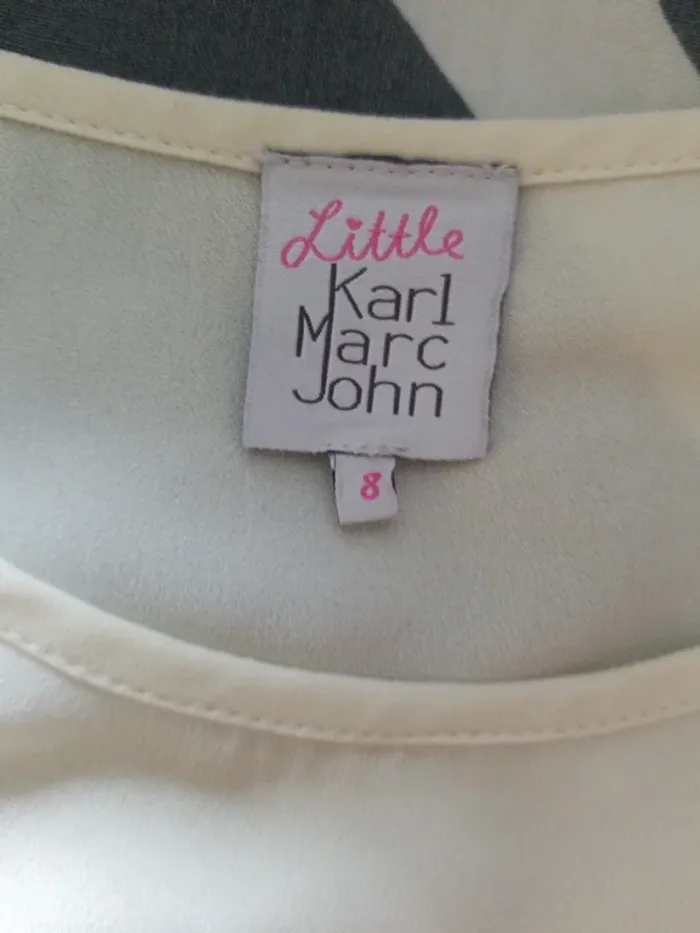 Magnifique robe sans manches Little Karl Marc John 8 ans - photo numéro 7