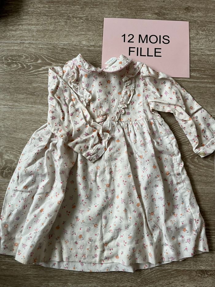 Robe Fille 12 mois