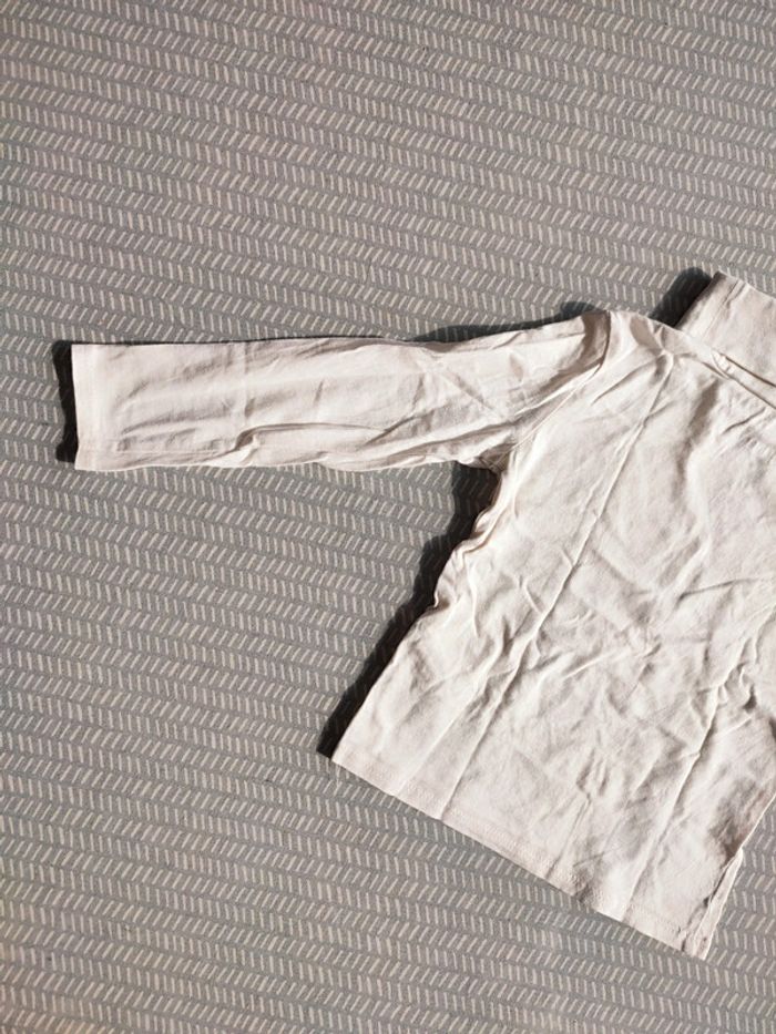 T-shirt sous-pull col roulé fille - Inextenso - 3 ans - photo numéro 7