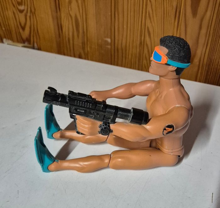 Figurine articulé action man atlantic mission diver hasbro 2000 - photo numéro 3