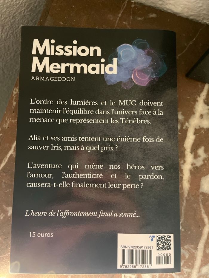 Livre « Mission  mermaid, Tome 4 : Armagedon » Angelique cadet - photo numéro 2