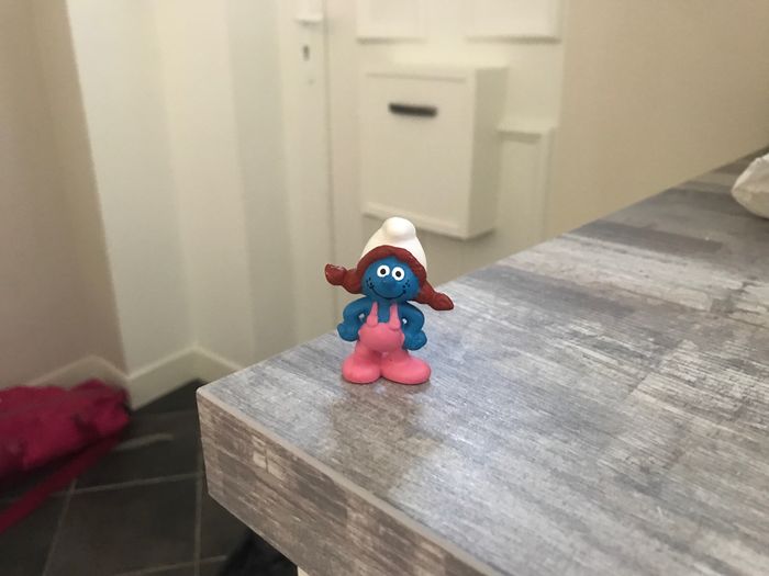 Figurine schtroumpfs sasette peyo