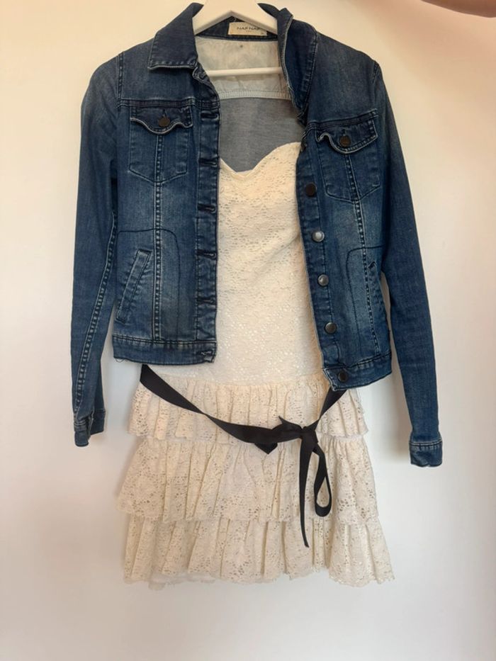 Veste en jean Naf Naf taille 34