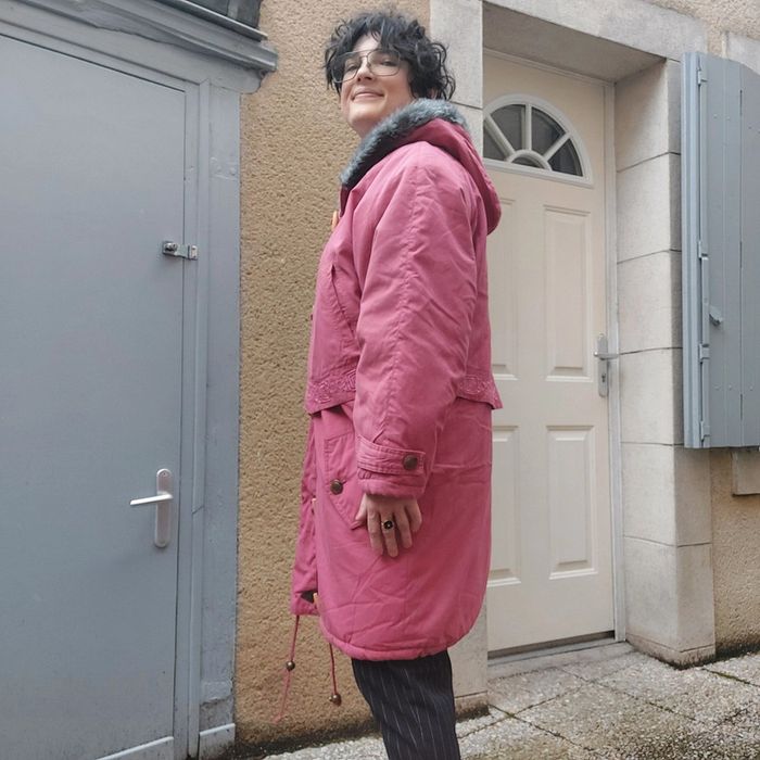 Superbe manteau Vintage pour taille M/L - photo numéro 2