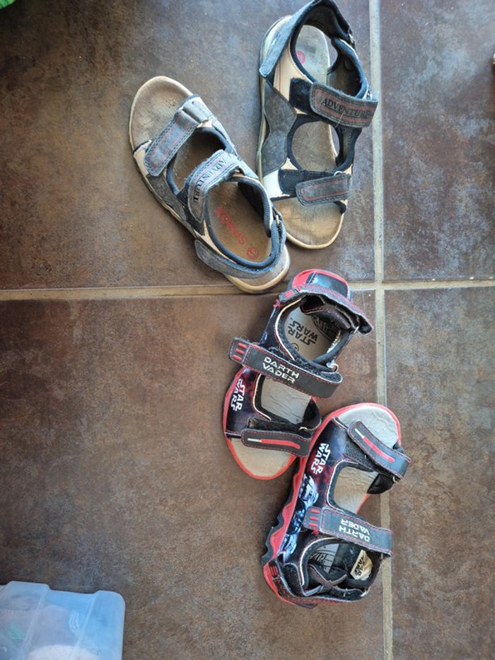 Lot 2 paires nu pied garçon - photo numéro 2