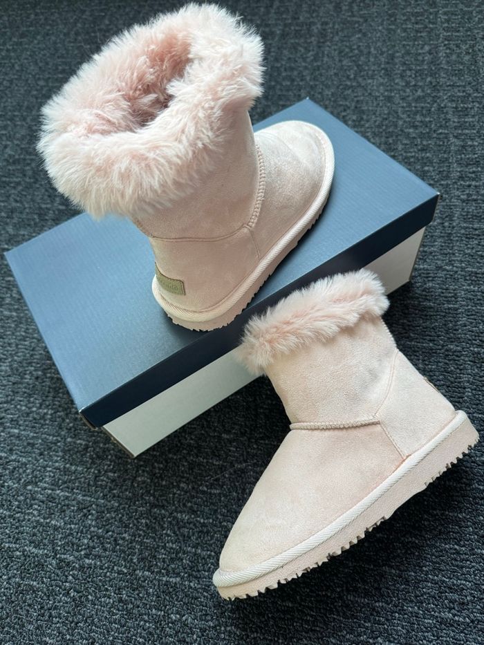 Bottines neuves * 33  * coloris rose poudré - photo numéro 6