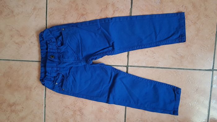 Pantalon été garçon 5 ans (104) bleu Palomino