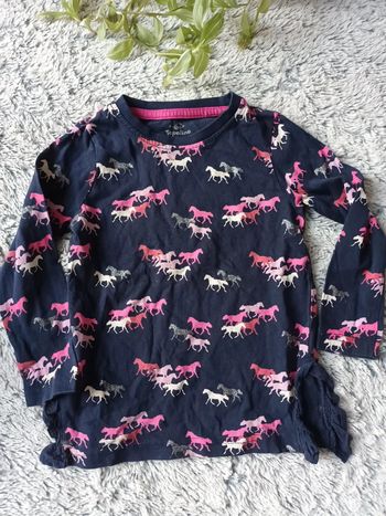 Tee shirt chevaux 3ans