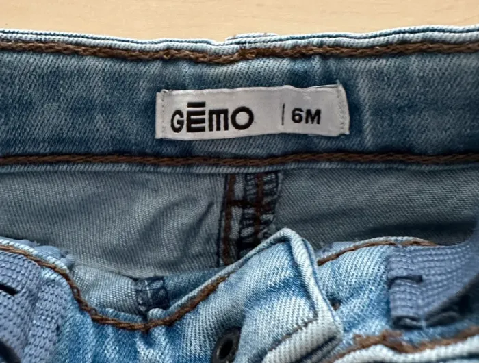 Jeans garçon gémo 6 mois 68 cm - photo numéro 5