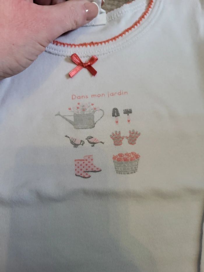 T-shirt ML fille 3 ans Absorba - photo numéro 2