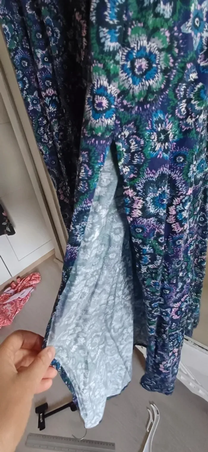 Longue robe fille mango neuve avec étiquette - photo numéro 5