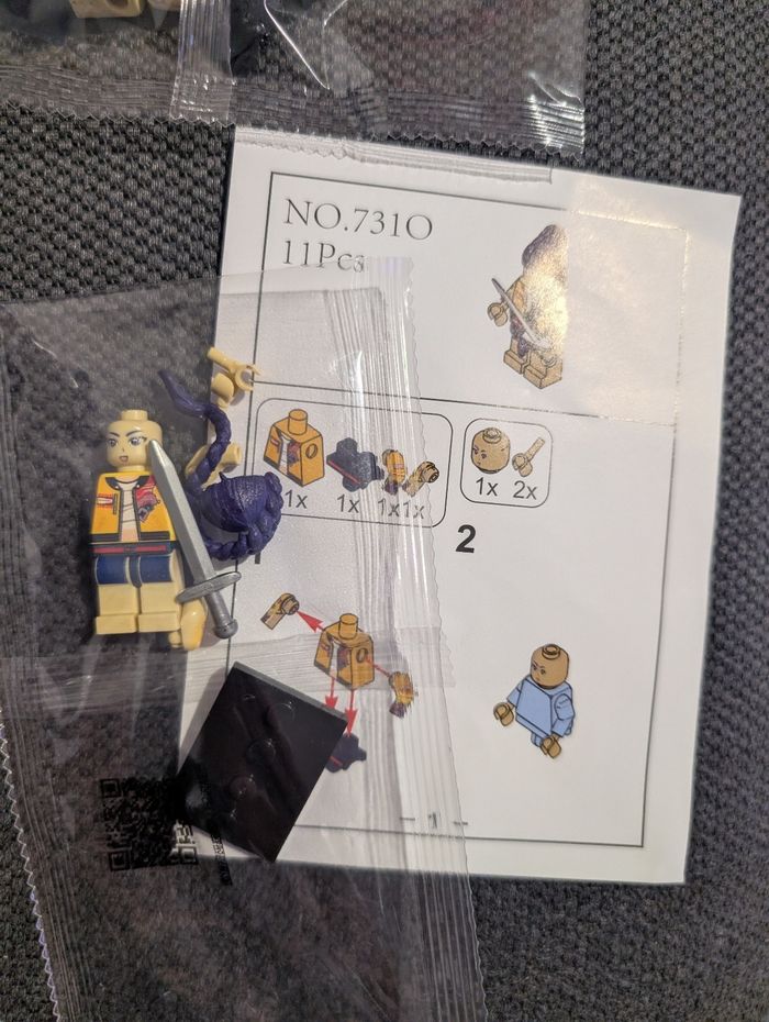 Lot figurines a construire Kpop demon hunter neuves - photo numéro 4