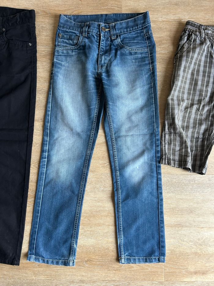 Lot garçon 11 ans – pantalons et bermuda été/mi-saison - photo numéro 3