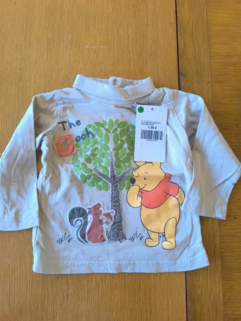 314984 sous pull gris garçon 18 mois winnie