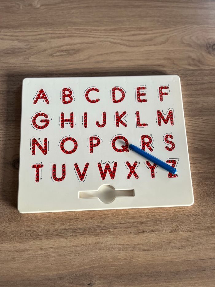 Tablette alphabet magnétique