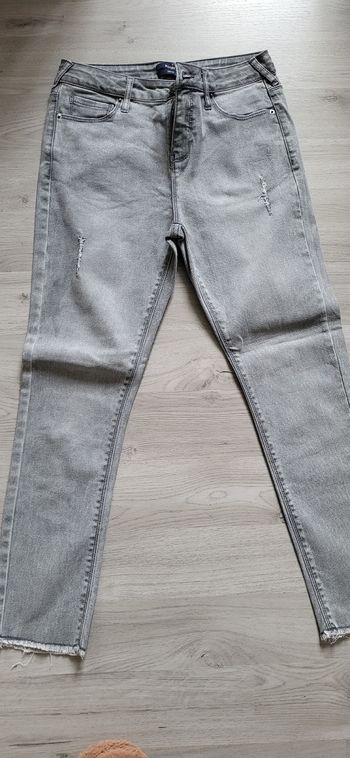 Jean slim gris