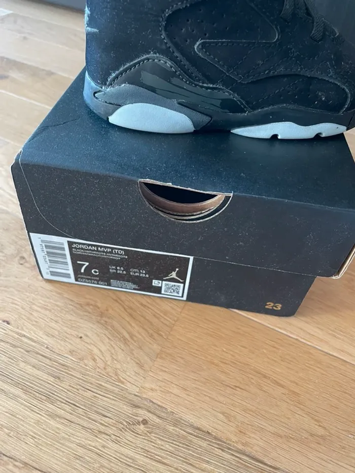 Air Jordan mvp black anthracite pointure 23,5 - photo numéro 5