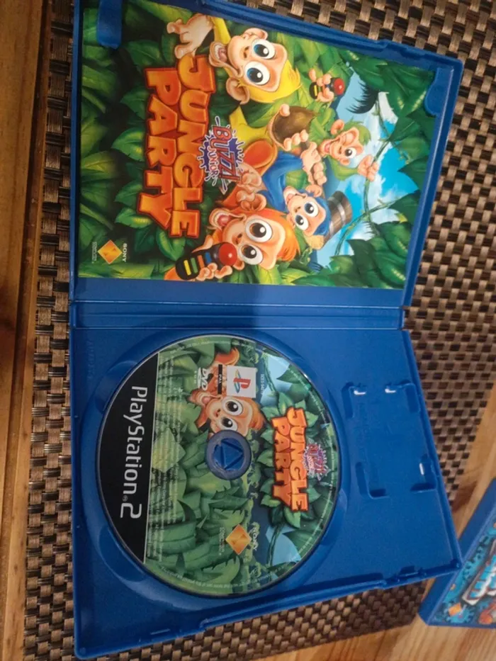 Ps2 buzz junior jungle party Fr Eng Nl - photo numéro 3